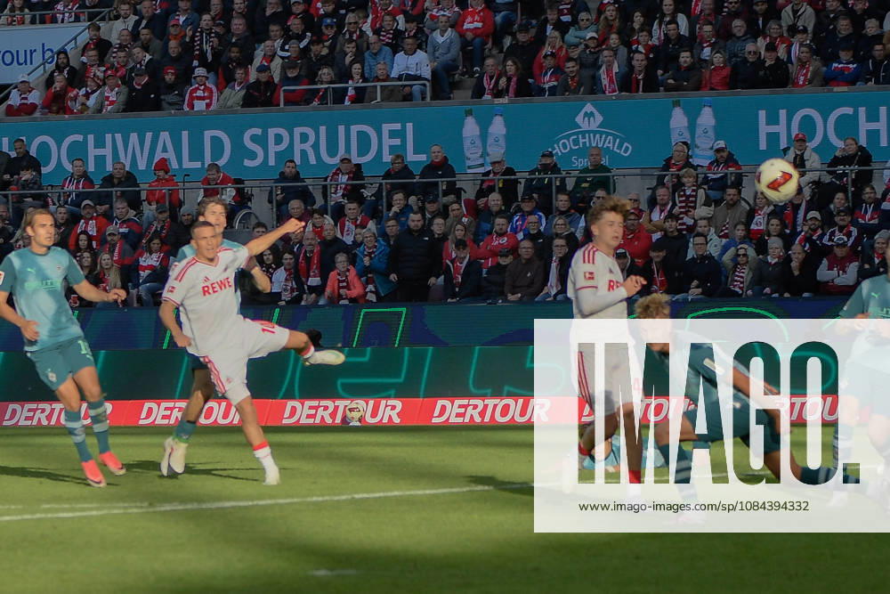 Said El Mala (Koeln 10) erzielt das Tor zum 2:1 11.10.2026 ¢ Fussball ¢ 1. FC Koeln vs Borussia Moenchengladbach, RheinEnergieStadion, Koeln, DFB DFL REGULATIONS PROHIBIT ANY USE OF PHOTOGRAPHS AS IMAGE SEQUENCES AND OR QUASI-VIDEO NRW Germany