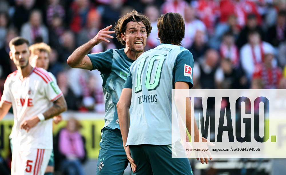 Cologne, Germany, 1. Bundesliga, Matchday 5, Rhein-Energie-Stadium Cologne, 1. FC Köln vs Bor. Mönchengladbach; Joe Scally (BMG), Florian Neuhaus (BMG).