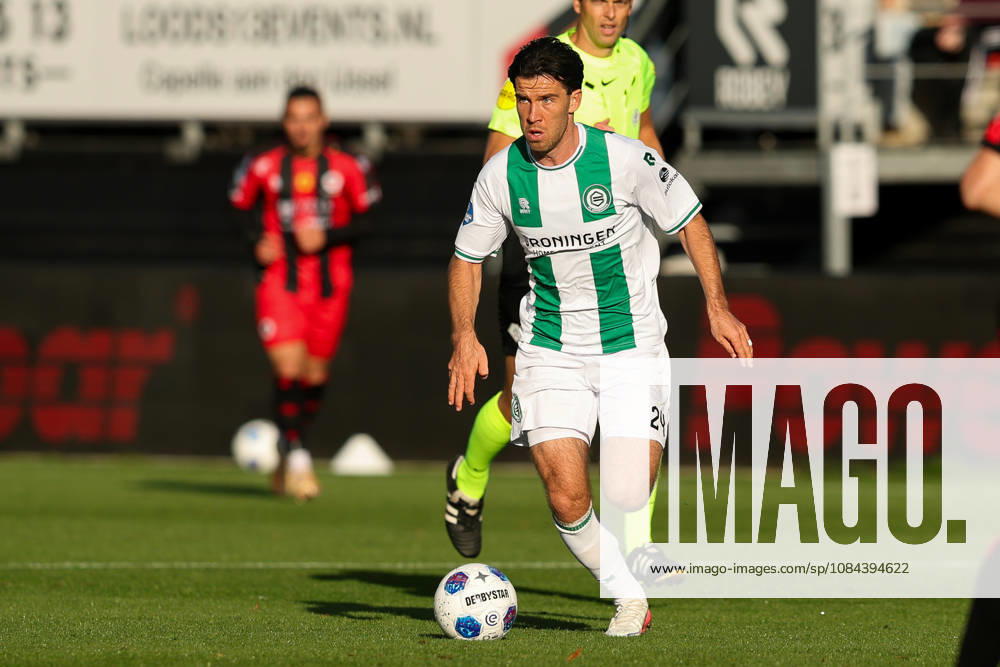 2026-10-11 Excelsior Rotterdam v FC Groningen - Dutch Eredivisie ROTTERDAM, NETHERLANDS - OCTOBER 11: Pelle Clement of FC Groningen in action during the Dutch Eredivisie match between Excelsior Rotterdam and FC Groningen at Stadion Woudestein on October 11, 2026 in Rotterdam, Netherlands. Rotterdam Stadion Woudestein Netherlands Content not available for redistribution in The Netherlands directly or indirectly through any third parties.
