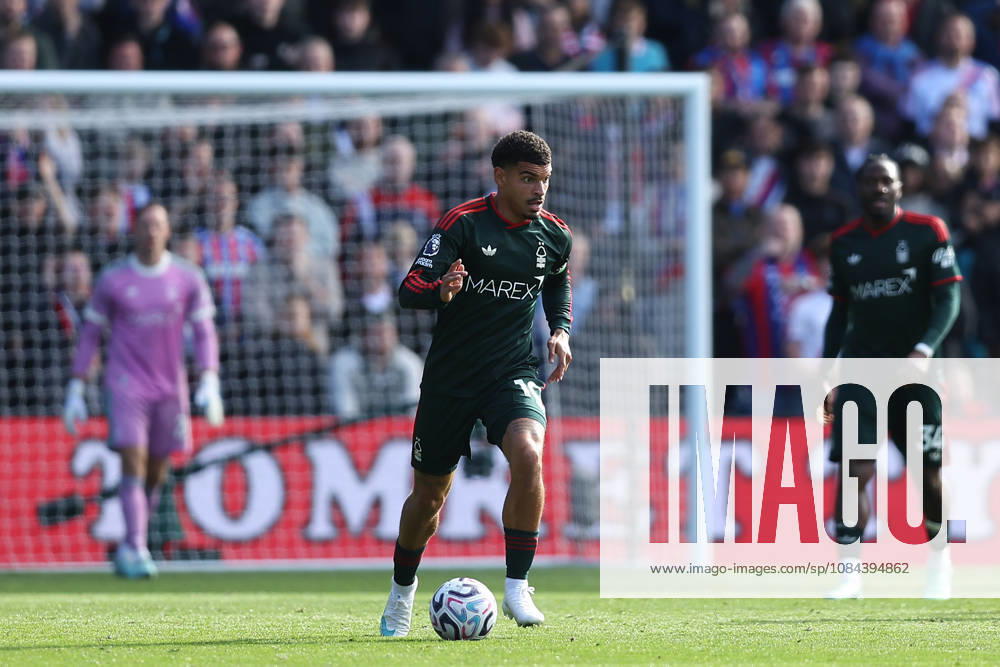 11th October 2026; Selhurst Park, London, England; Premier League Football, Crystal Palace versus Nottingham Forest; Morgan Gibbs-White of Nottingham Forest on the ball KatiexChan