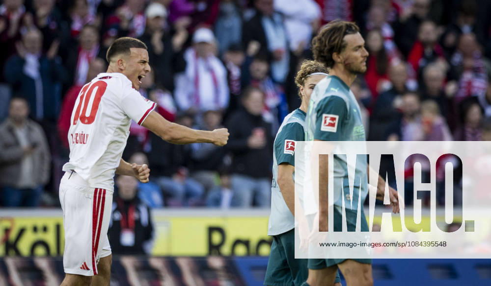 Cologne, Germany. 11th Oct 2026. Torjubel Said El Mala (Köln), Joe Scally (BMG) 1. FC Köln - Borussia Mönchengladbach 11.10.2026
