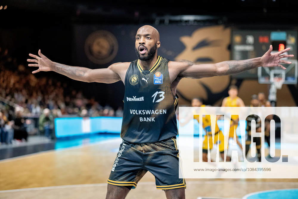 Sheldon Edwards (Nr. 13 Basketball Loewen Braunschweig) GER, Basketball Loewen Braunschweig gegen MHP Riesen Ludwigsburg, Basketball, easyCredit BBL, Woche 3, Spielzeit 2026 27, 11.10.2026 GER, Basketball Loewen Braunschweig gegen MHP Riesen Ludwigsburg, Basketball, easyCredit BBL, Woche 3, Spielzeit 2026 27, 11.10.2026 Braunschweig
