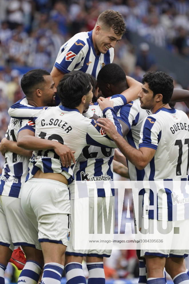 Arsen Zakharyan of Real Sociedad seen during LaLiga EA Sports 26 27 game between teams of Real Sociedad and Deportivo la Coruna (Mickael Ducint Ball Raw Images) San Sebastian Estadio Anoeta Spain