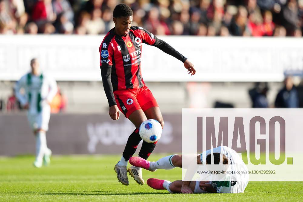 , Stadium Woudestein , season 2026 2027 , Dutch Eredivisie football , match between Excelsior Rotterdam and FC Groningen , picture shows Excelsior Rotterdam Player David Garden Excelsior - Groningen x208173139x