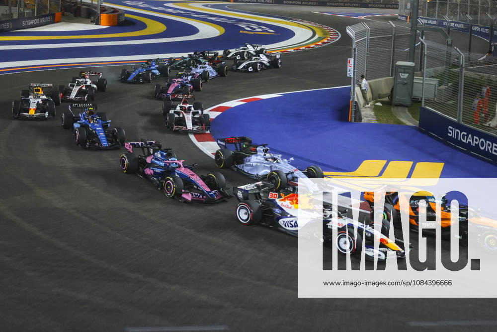 Formula 1 Singapore Airlines Singapore Grand Prix 2026 Race start during Formula 1 Singapore Airlines Singapore Grand Prix 2026 on October 11., 2026 in Marina Bay Street Circuit, Singapore, Zsombor Toth Singapore Marina Bay Street Circuit Singapore Singapore