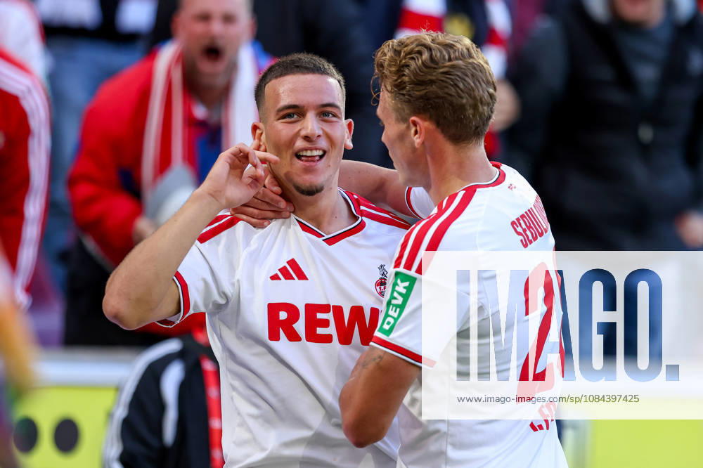 2026.10.11, Fußball, Bundesliga, 1. FC Köln - Borussia Mönchengladbach, RheinEnergieSTADION, 5.Spieltag, Saison 2026 2027: Jubel nach Tor zum 2:1 durch Said El Mala (1. FC Koeln 10) DFB regulations prohibit any use of photographs as image sequences and or quasi-video. Photo: WilkowskixPressefotoKochx Nordrhein-Westfalen Deutschland