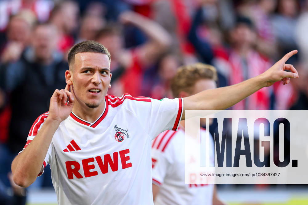 2026.10.11, Fußball, Bundesliga, 1. FC Köln - Borussia Mönchengladbach, RheinEnergieSTADION, 5.Spieltag, Saison 2026 2027: Jubel nach Tor zum 2:1 durch Said El Mala (1. FC Koeln 10) DFB regulations prohibit any use of photographs as image sequences and or quasi-video. Photo: WilkowskixPressefotoKochx Nordrhein-Westfalen Deutschland