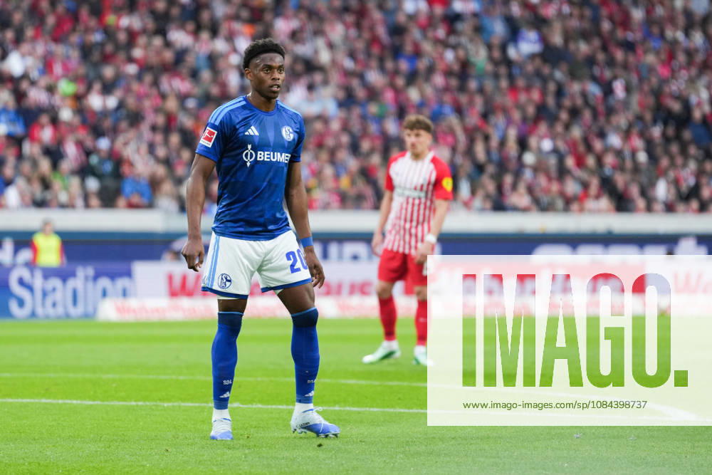 1. Bundesliga: SC Freiburg vs FC Schalke 04, 11.10.2026 Junior Adamu (FC Schalke 04, 20) 1. Bundesliga: SC Freiburg vs FC Schalke 04, Europa-Park-Stadion, 11.10.2026 DFB DFL REGULATIONS PROHIBIT ANY USE OF PHOTOGRAPHS AS IMAGE SEQUENCES AND OR QUASI-VIDEO.