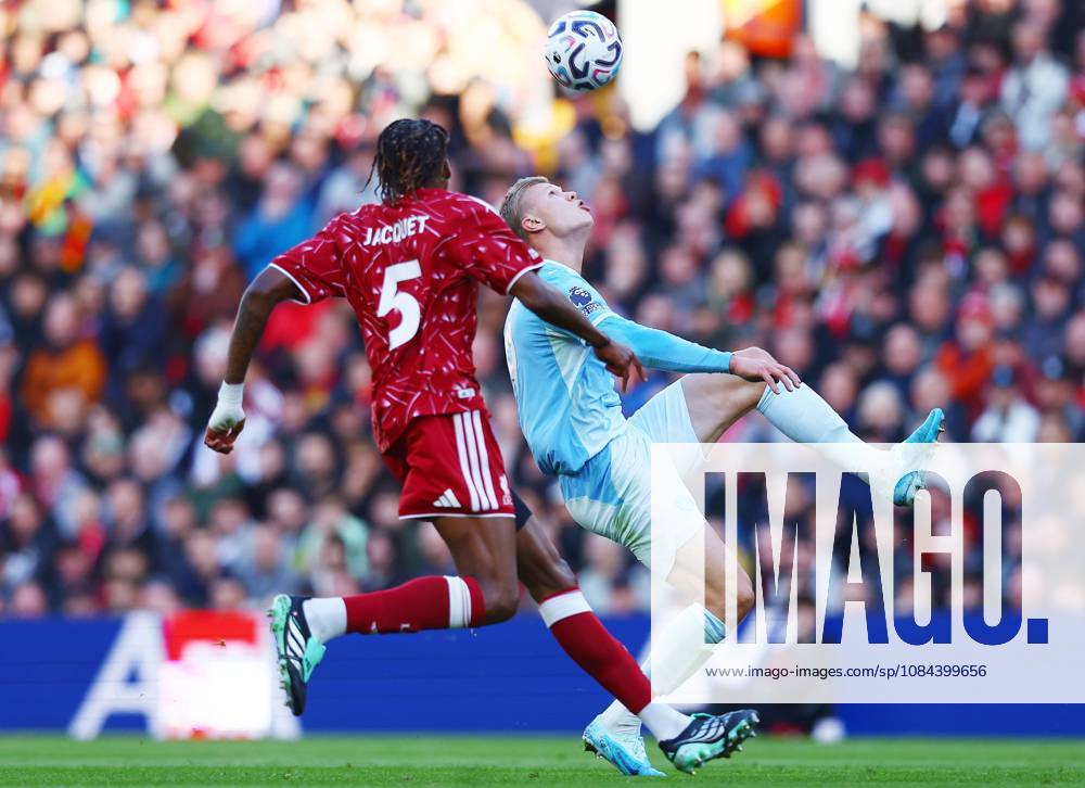 Erling Haaland of Manchester City and Jeremy Jacquet of Liverpool Liverpool v Manchester City, Premier League, Football, Anfield, Liverpool, UK - 11 Oct 2026Liverpool Anfield United Kingdom