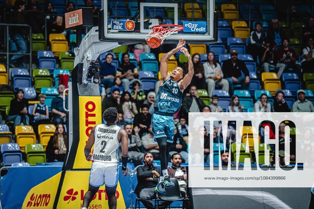 Basketball easyCredit BBL Bundesliga, Frankfurt Skyliners - Veolia Towers Hamburg Judah Mintz (Skyliners Frankfurt) Frankfurt am Main