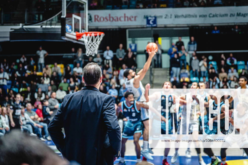 Basketball easyCredit BBL Bundesliga, Frankfurt Skyliners - Veolia Towers Hamburg Klaus Perwas (Trainer Skyliners Frankfurt) Frankfurt am Main
