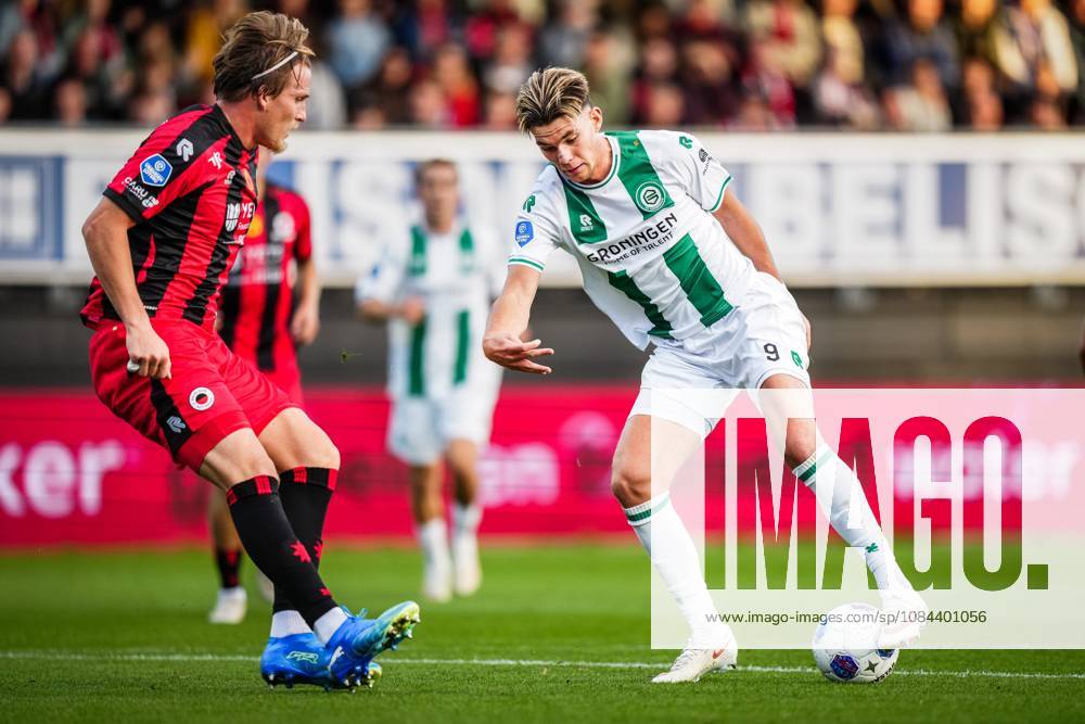 , Stadium Woudestein , season 2026 2027 , Dutch Eredivisie football , match between Excelsior Rotterdam and FC Groningen , picture shows FC Groningen player Brynjoflur Willumsson Excelsior - Groningen x208176680x