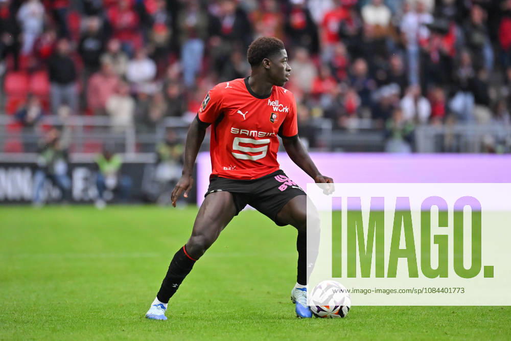 Stade Rennais FC v AJ Auxerre - Ligue 1 McDonald s 2026 2027 Mahamadou NAGIDA of Rennes during Ligue 1 McDonald s match between Rennes and Auxerre at Roazhon Park on October 11, 2026 in Rennes, France. Rennes France