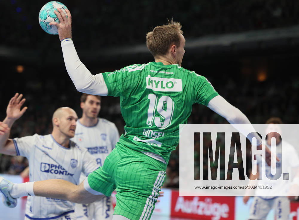 GER HBL Saison 2026 2027 FÜCHSE Berlin vs. TBV Lemgo, 11.10.26, MAX-SCHMELING-HALLE, Berlin, Mathias GIDSEL (Füchse Berlin 19)