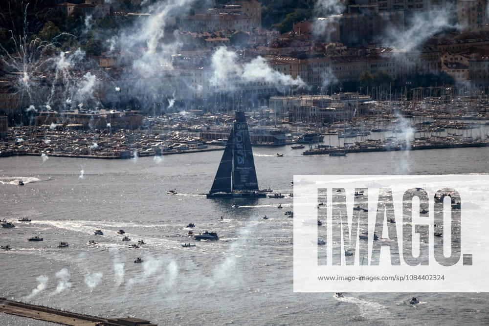 Barcolana 58 Regatta in Trieste TRIESTE, ITALY - OCTOBER 11: Celebrations for Arca take place in Trieste, Italy on October 11, 2026. The 58th edition of the Barcolana sailing regatta was held in the Gulf of Trieste, where 1,885 professional and amateur sailing boats competed in the largest sailing competition in the world. The Barcolana Autumn Cup was won by Furio Benussi aboard ARCA SGR with a time of 1 hour, 5 minutes, and 9 seconds. Valeria Ferraro Anadolu Trieste Spain. Editorial use only. Please get in touch for any other usage.