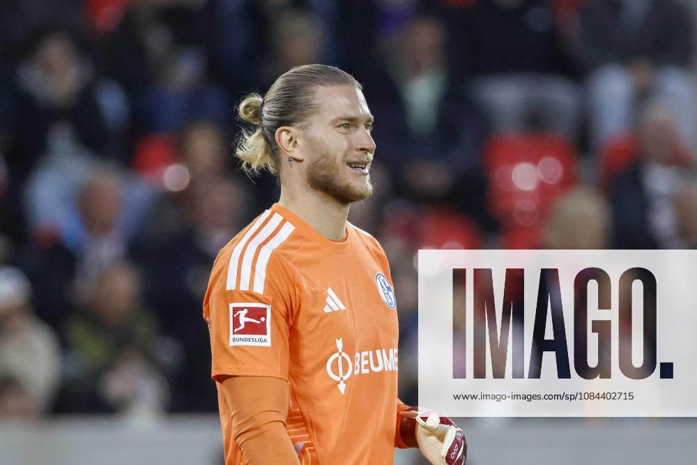 Loris Karius (FC Schalke, 01), Mimik, Gesichtsausdruck, Emotion , Deutschland, Fussball, 1. Bundesliga, 5.Spieltag, 2026 2027, SC Freiburg vs. FC Schalke 04, 11.10.2026, Freiburg im Breisgau Europa-Park Stadion Deutschland