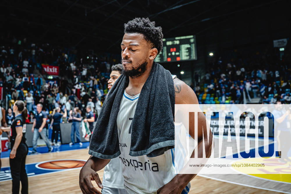 Basketball easyCredit BBL Bundesliga, Frankfurt Skyliners - Veolia Towers Hamburg Trey Wade (Veolia Towers Hamburg) enttäuscht nach dem Spiel Frankfurt am Main