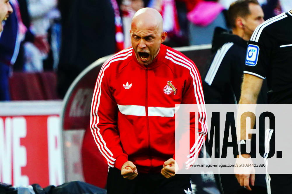 Köln, Fussball, 1.BL saison 2026 2027 1.FC Köln vs Borussia Mönchengladbach , 11.10.2026, Rheinenergiestadion Köln Rene Wagner Trainer FC Köln , Aktion, Einzelbild,