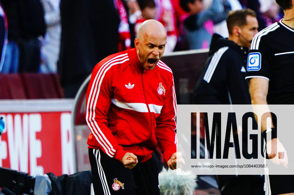 Köln, Fussball, 1.BL saison 2026 2027 1.FC Köln vs Borussia Mönchengladbach , 11.10.2026, Rheinenergiestadion Köln Rene Wagner Trainer FC Köln , Aktion, Einzelbild,