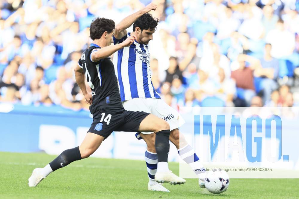 ESP: LaLiga EASports Real Sociedad - RC Deportivo La Coruna Goncalo Guedes of Real Sociedad during LaLiga EA Sports match between Real Sociedad - RC Deportivo played at Anoeta Stadium in Gipuzcoa on October 11, 2026 in Spain Spain Futbol