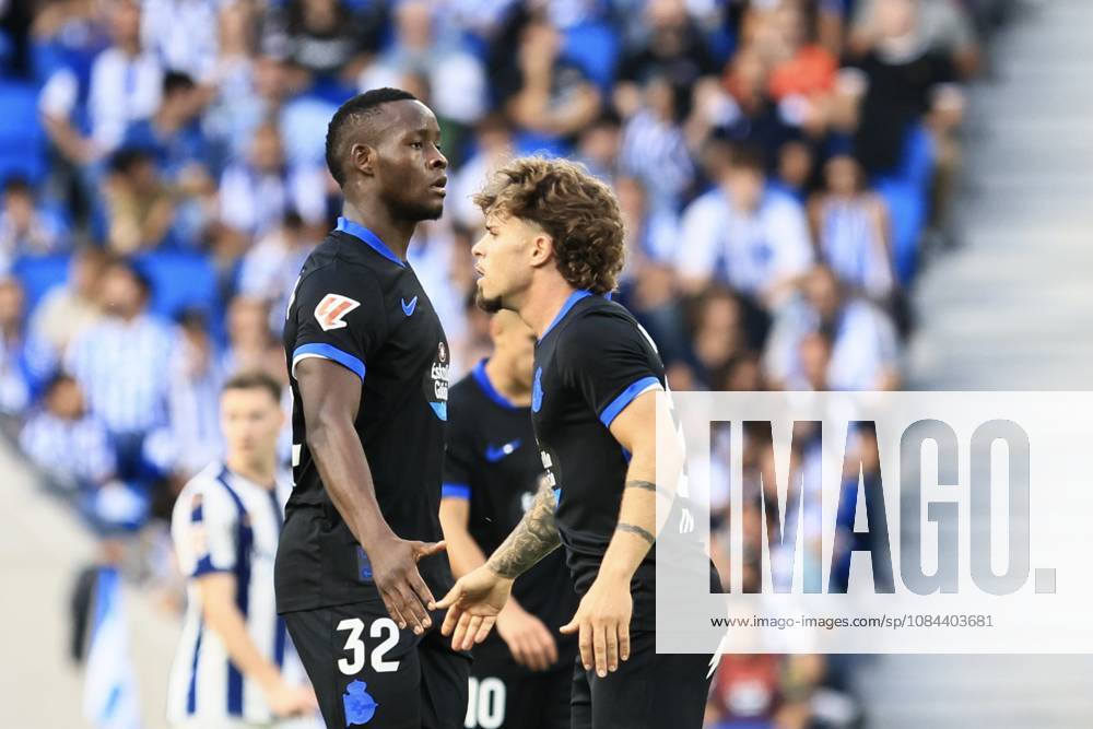 ESP: LaLiga EASports Real Sociedad - RC Deportivo La Coruna Bil Nsongo of RC Deportivo during LaLiga EA Sports match between Real Sociedad - RC Deportivo played at Anoeta Stadium in Gipuzcoa on October 11, 2026 in Spain Spain Futbol