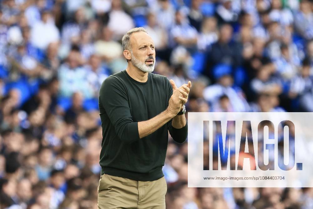 ESP: LaLiga EASports Real Sociedad - RC Deportivo La Coruna Pellegrino Matarazzo of Real Sociedad during LaLiga EA Sports match between Real Sociedad - RC Deportivo played at Anoeta Stadium in Gipuzcoa on October 11, 2026 in Spain Spain Futbol