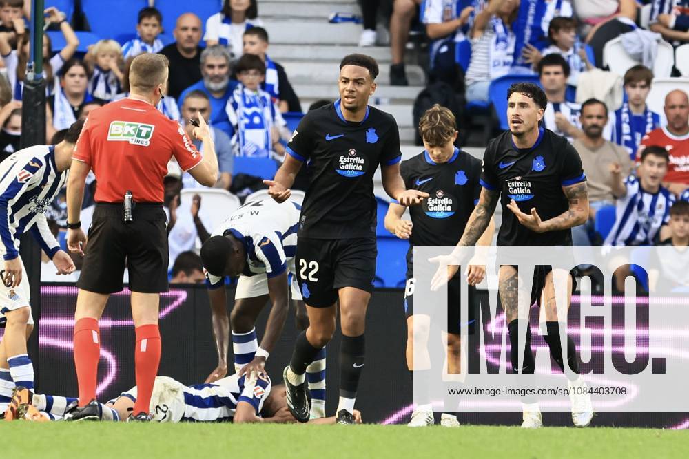 ESP: LaLiga EASports Real Sociedad - RC Deportivo La Coruna Bright Ede of RC Deportivo during LaLiga EA Sports match between Real Sociedad - RC Deportivo played at Anoeta Stadium in Gipuzcoa on October 11, 2026 in Spain Spain Futbol