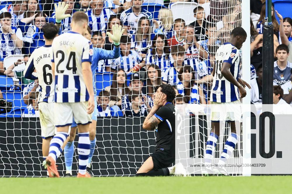ESP: LaLiga EASports Real Sociedad - RC Deportivo La Coruna Jose Maria Gimenez of RC Deportivo during LaLiga EA Sports match between Real Sociedad - RC Deportivo played at Anoeta Stadium in Gipuzcoa on October 11, 2026 in Spain Spain Futbol