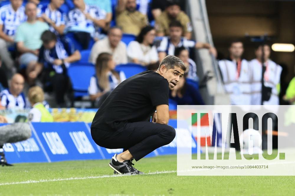 ESP: LaLiga EASports Real Sociedad - RC Deportivo La Coruna Antonio Hidalgo of RC Deportivo during LaLiga EA Sports match between Real Sociedad - RC Deportivo played at Anoeta Stadium in Gipuzcoa on October 11, 2026 in Spain Spain Futbol