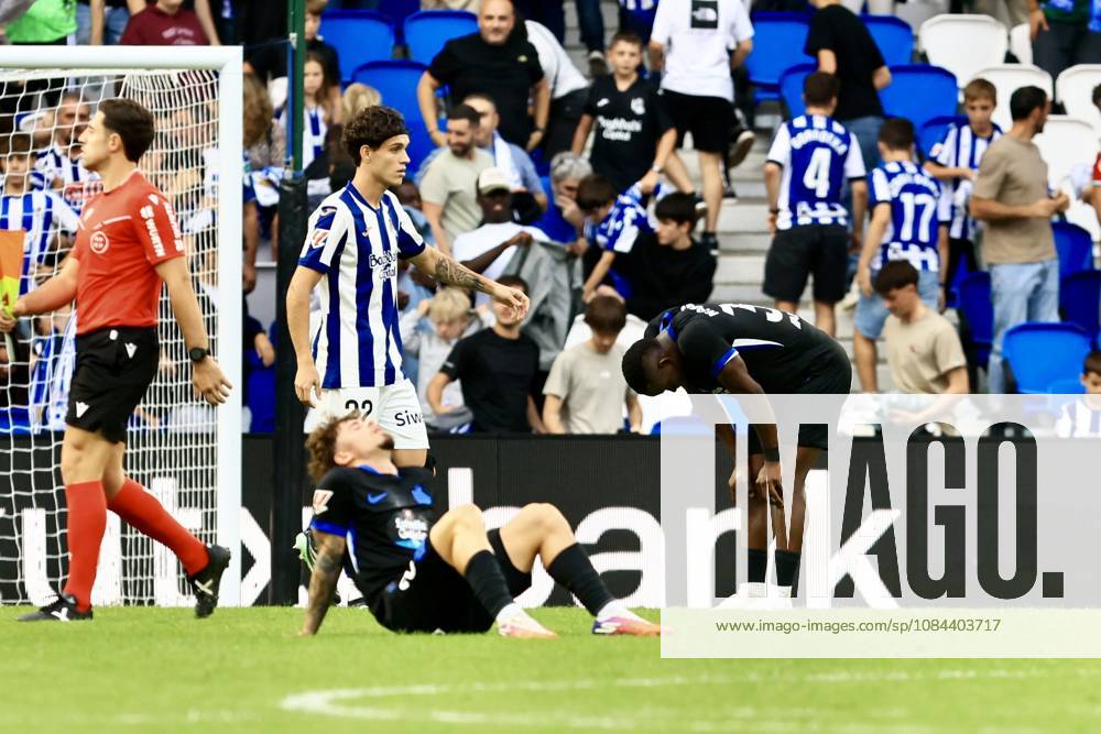 ESP: LaLiga EASports Real Sociedad - RC Deportivo La Coruna Hector Fort of Real Sociedad during LaLiga EA Sports match between Real Sociedad - RC Deportivo played at Anoeta Stadium in Gipuzcoa on October 11, 2026 in Spain Spain Futbol
