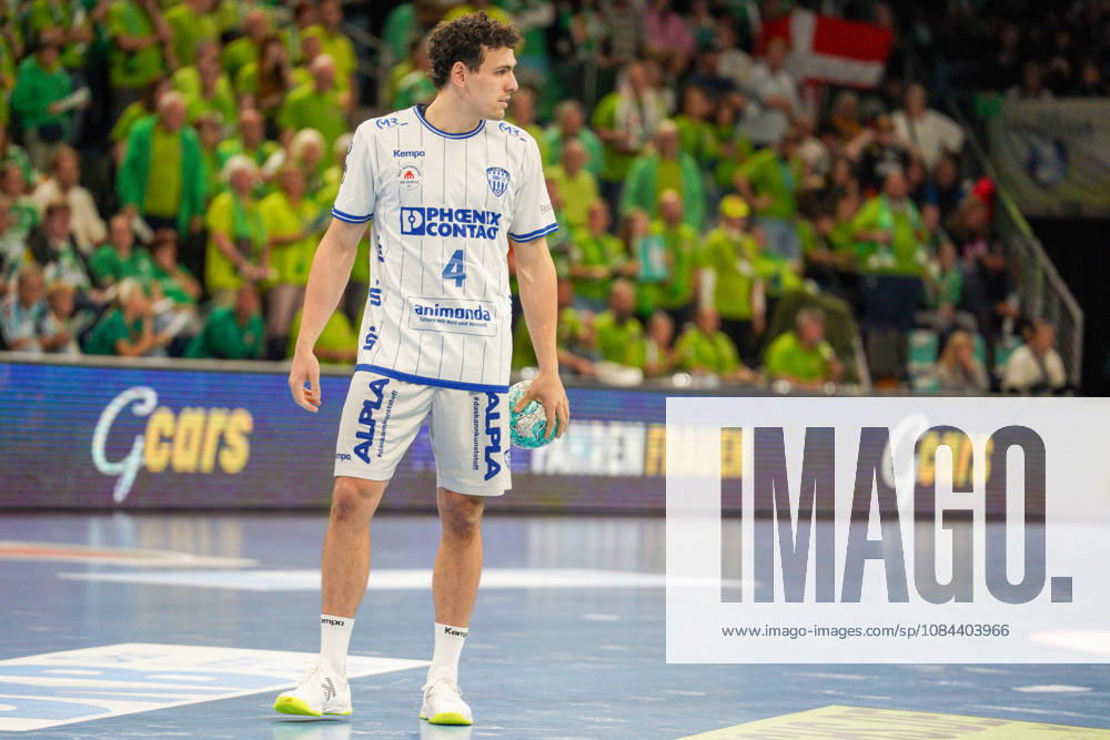 Im Bild: Samuel Zehnder (TBV Lemgo Lippe, 4) 11.10.2026, Fuechse Berlin - TVB Lemgo Lippe, HBL, Handball-Bundesliga, Saison 2026 27, Max-Schmeling-Halle