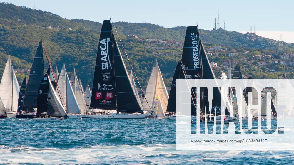 Barcolana international sailing regatta in Trieste, Italy, on October 11, 2026. Pictured is the winning sailboat, Arca. (CTKxPhoto PetrxMalina) CTKPhotoF202610110017801 CTKPhotoF202610110017801