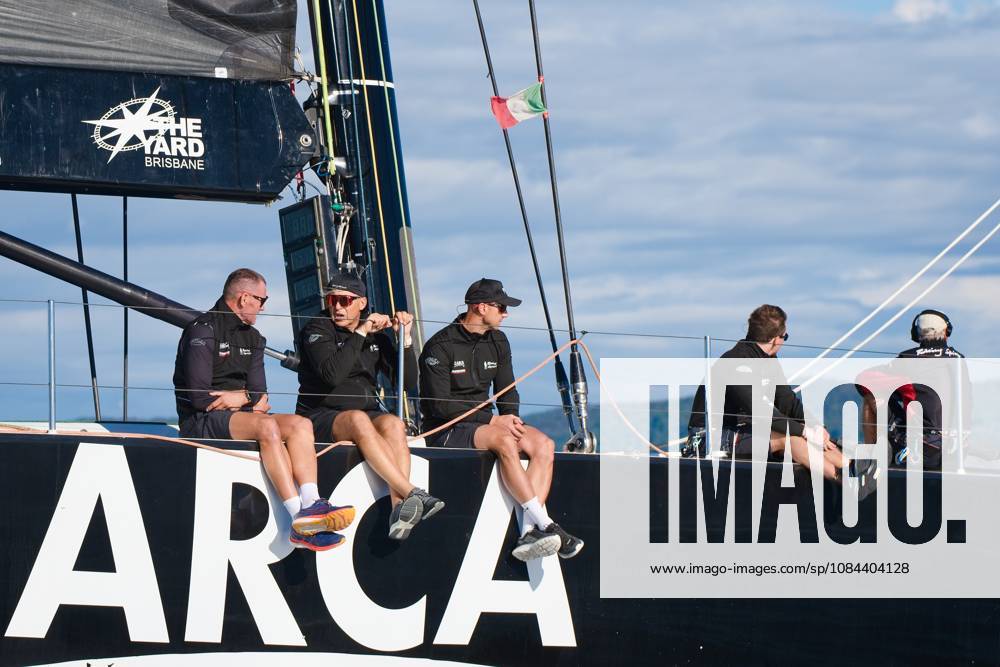 Barcolana international sailing regatta in Trieste, Italy, on October 11, 2026. Pictured is the winning sailboat, Arca. (CTKxPhoto PetrxMalina) CTKPhotoF202610110018001 CTKPhotoF202610110018001