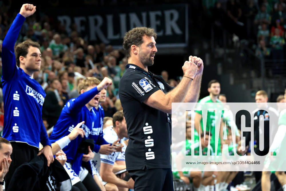 GER Deutschland, Handball, 1.Bundesliga, 27.08.2026, Saison 2026 2027, Berlin, Fuechse Berlin vs TBV Lemgo Lippe Trainer Florian Kehrmann ( Lemgo ) nordphoto GmbH Engler Berlin Max-Schmeling-Halle Berlin Deutschland