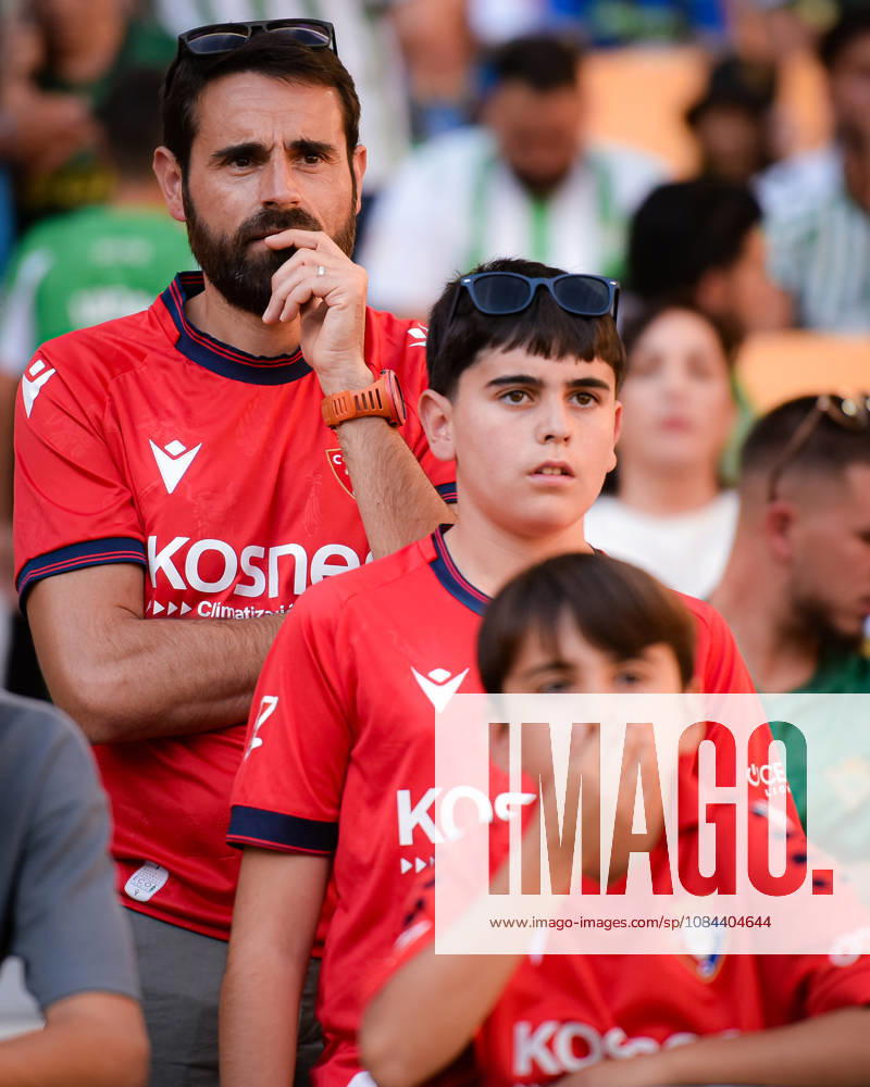 ESP: LaLiga EA Sports Real Betis v CA Osasuna fans of osasuna during LaLiga EA Sports match between Real Betis v CA Osasuna played at Benito Villamarin Stadium, Seville on October 11 2026 in Spain Spain Soccer