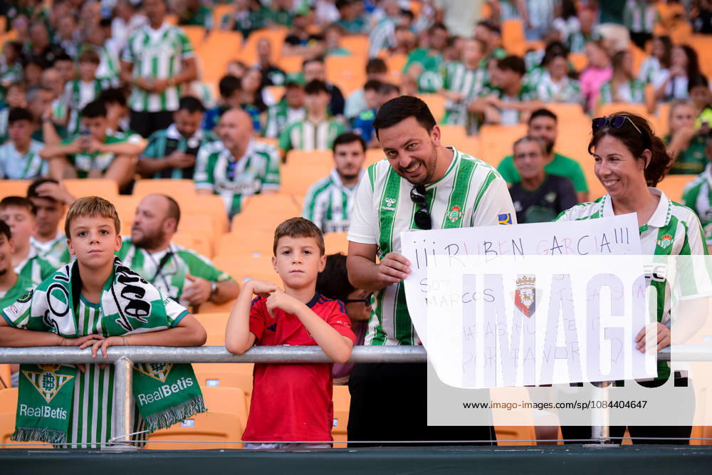 ESP: LaLiga EA Sports Real Betis v CA Osasuna fan of real betis and osasuna during LaLiga EA Sports match between Real Betis v CA Osasuna played at Benito Villamarin Stadium, Seville on October 11 2026 in Spain Spain Soccer
