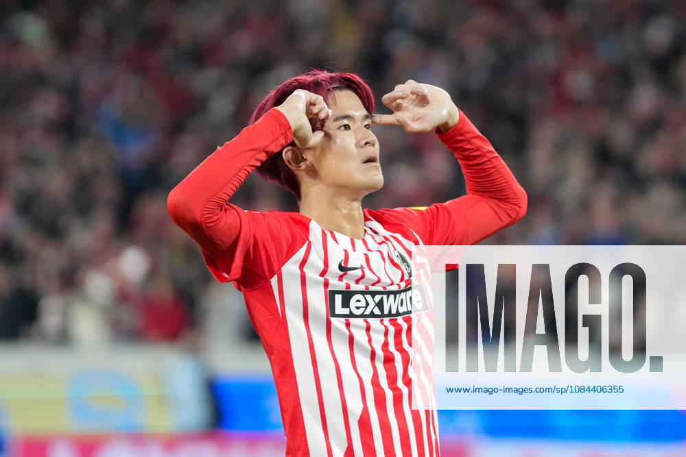Keisuke Goto (SC Freiburg, 42) Torjubel, Emotionen, Torschuss, Abschluss, Torerfolg, Tor, Treffer , Deutschland, Fussball, 1. Bundesliga, 5.Spieltag, 2026 2027, SC Freiburg vs. FC Schalke 04, 11.10.2026, Europa-Park Stadion, Freiburg Freiburg Europa-Park Stadion Baden-Württemberg Deutschland