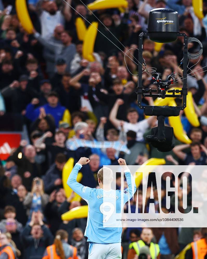 Erling Haaland of Manchester City celebrates at the end of the match Liverpool v Manchester City, Premier League, Football, Anfield, Liverpool, UK - 11 Oct 2026Liverpool Anfield United Kingdom