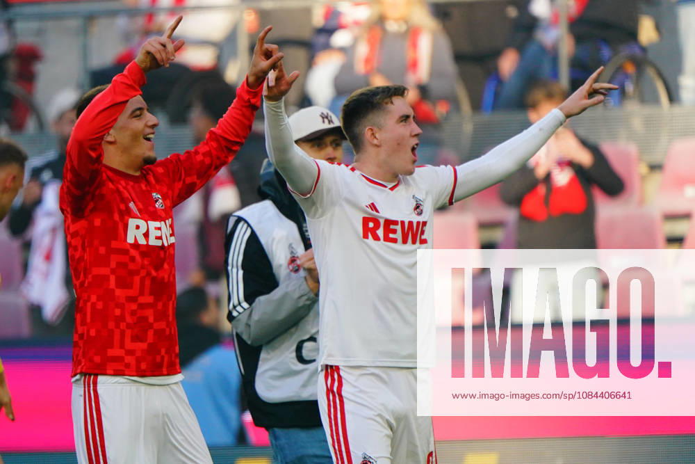 Köln, Fussball, 1.BL saison 2026 2027 1.FC Köln vs Borussia Mönchengladbach , 11.10.2026, Rheinenergiestadion Köln Said El Mala, Isak Johannesson, FC Köln ,