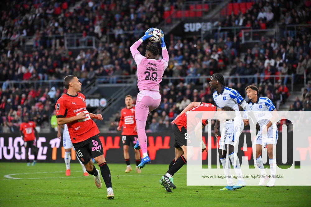 Stade Rennais FC v AJ Auxerre - Ligue 1 McDonald s 2026 2027 Brice SAMBA of Stade Rennais FC during Ligue 1 McDonald s match between Rennes and Auxerre at Roazhon Park on October 11, 2026 in Rennes, France. Rennes France