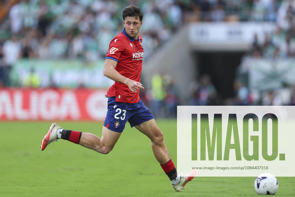 ESP: Real Betis - CA Osasuna. La Liga EA Sports. Matchday 8. Abel Bretones of CA Osasuna during the La Liga EA Sports match between Real Betis and CA Osasuna played at La Cartuja Stadium on Oct 11, 2026 in Sevilla, Spain. kpng