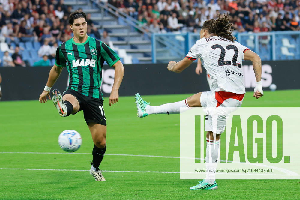 IPA89560259 - Milan s Diego Moreira during the US Sassuolo vs. AC Milan Italian Serie A soccer match in Reggio Emilia, Italy, on October 11, 2026