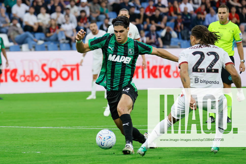 IPA89560330 - Sassuolo s Vasilije Adzic during the US Sassuolo vs. AC Milan Italian Serie A soccer match in Reggio Emilia, Italy, on October 11, 2026