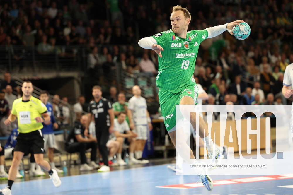 Handball, Opel HBL, Saison 2026 2027, 1.HBL, Füchse Berlin - TBV Lemgo Lippe, Max-Schmeling-Halle: Mathias Gidsel (Füchse Berlin, 19) im Konter Berlin Deutschkand