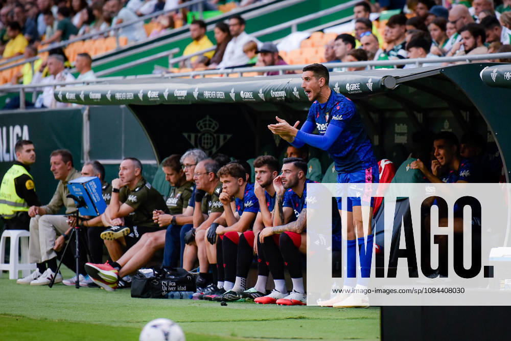 ESP: LaLiga EA Sports Real Betis v CA Osasuna Sergio Herrera of Osasuna during LaLiga EA Sports match between Real Betis v CA Osasuna played at Benito Villamarin Stadium, Seville on October 11 2026 in Spain Spain Soccer