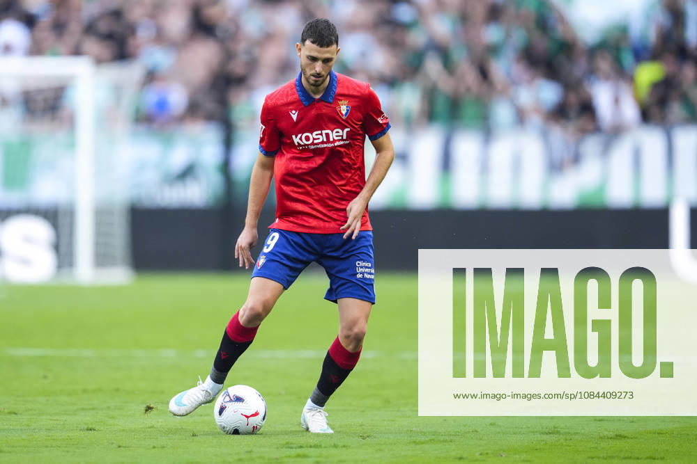 Raul Garcia of CA Osasuna in action during the Spanish league, LaLiga EA Sports, football match played between Real Betis and CA Osasuna at La Cartuja stadium on October 11, 2026, in Sevilla, Spain. Sevilla Spain - ZUMAa181 20261011_zaa_a181_196