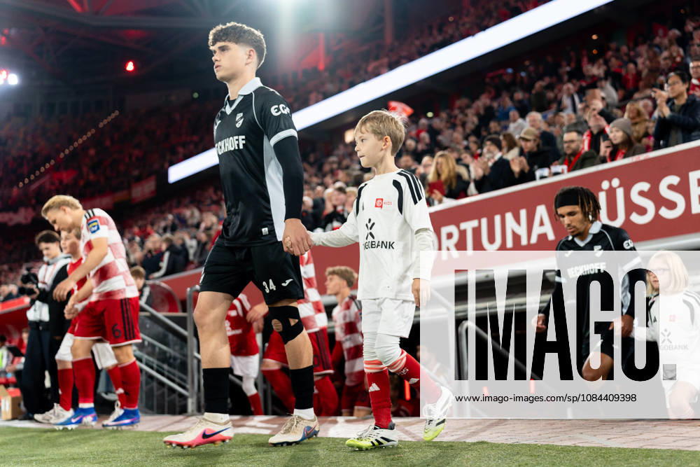 Deutschland: 3. Liga 2026 2027 Fortuna Düsseldorf vs. SC Verl 8. Spieltag 12.10.2026 Merkur Spiel-Arena (Nordrhein-Westfalen) Janne Bernier (SC Verl, 34)