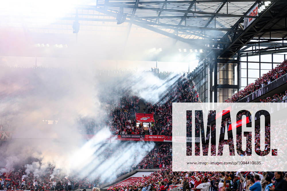 COLOGNE, GERMANY - 11 OCTOBER, 2026: - The Bundesliga match 1. FC Koeln vs. Borussia Moenchengladbach at RheinEnergieSTADION.