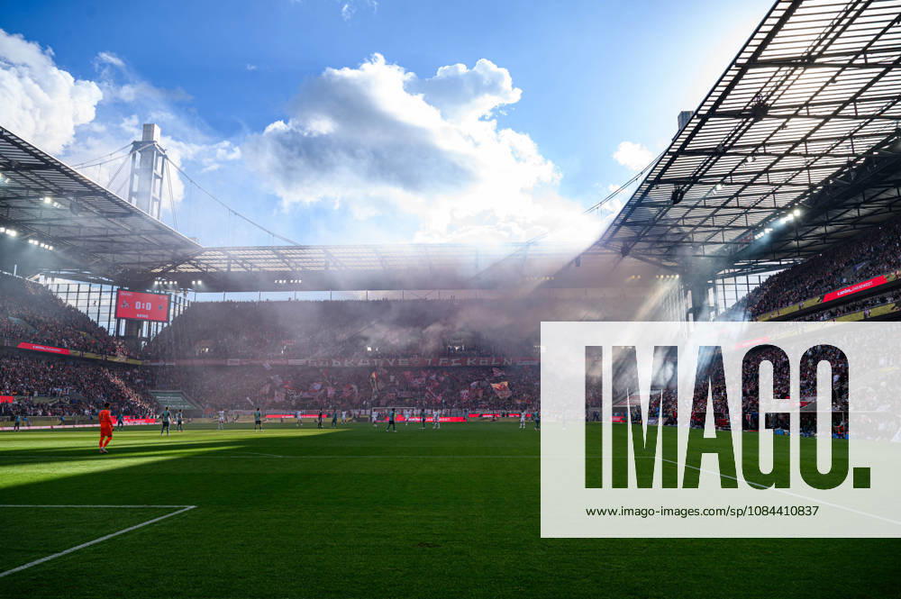 COLOGNE, GERMANY - 11 OCTOBER, 2026: - The Bundesliga match 1. FC Koeln vs. Borussia Moenchengladbach at RheinEnergieSTADION.