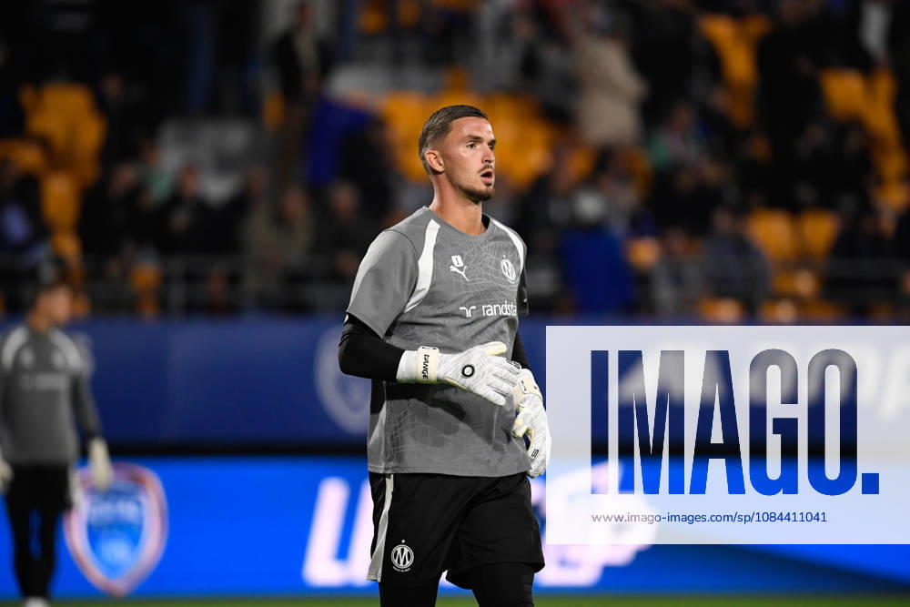 ESTAC Troyes v Olympique de Marseille - Ligue 1 McDonald s 2026 2027 Jeffrey de LANGE of MArseille during Ligue 1 McDonald s match between Troyes and Marseille at Stade de l Aube on October 11, 2026 in Troyes, France. Troyes France